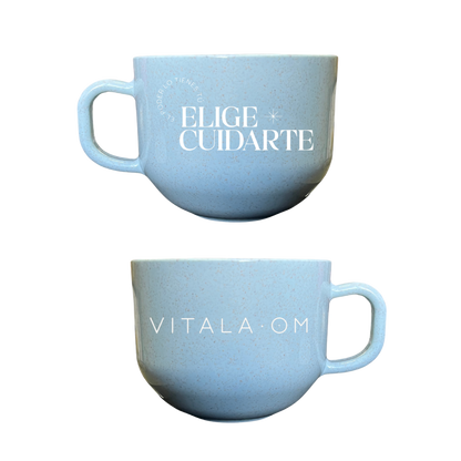 Taza “Elige cuidarte” – Vitala OM