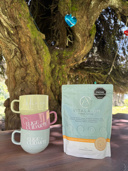 Taza “Elige cuidarte” – Vitala OM
